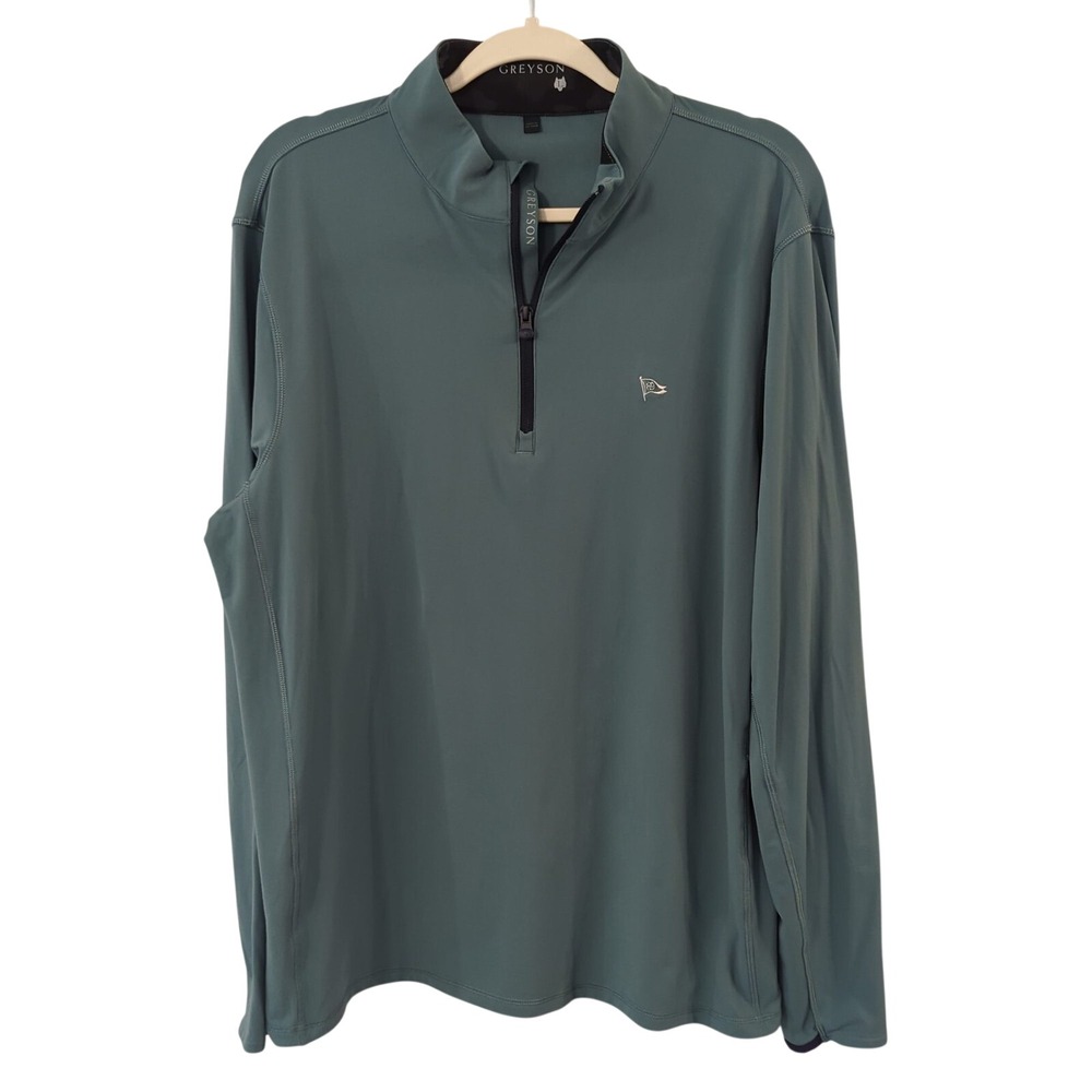 Greyson Green Quarter Zip Pullover Size Large Golf